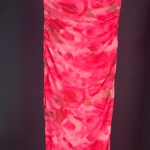 Women's Pink Floral dress